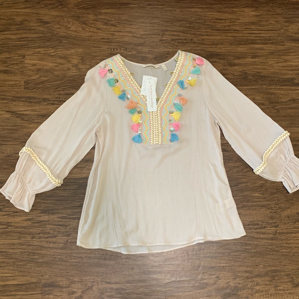 Soft surroundings Clementine tunic
